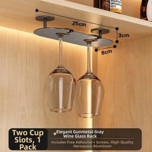 NIFENG | Upside-down Goblet Holder Rack