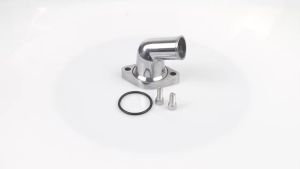 45 ° Vỏ Điều Chỉnh Nhiệt Xoay Bằng Nhôm Đen Bóng Cho Động Cơ SBC BBC CHEVY 327 350 396 454 - 1 Bộ - Phụ Tùng & Khối Động Cơ Ô Tô
