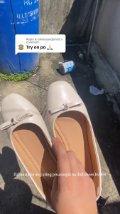 MICHAELA Minimalist Doll Shoes Comfort Velvet Ankle Lining for College Office Travel SH5529002 XD