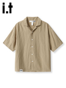izzue | Breathable Lightweight Short Sleeve Linen Blend Shirt
