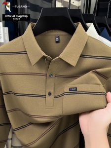 TUCANO | Loose Long Sleeve Polo Shirt Mens Casual Wear