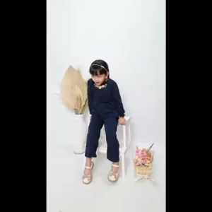 Hooneybee Asyfa Putih Setelan Anak Cewek Junior 2 sampai 10 Tahun Baju Anak Perempuan