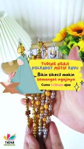 (1 PCS) Tuding Ngaji Polkadot Tema Kayu