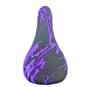 PLSELIS High-Quality MTB Saddle: PU Leather Top Nylon Base Soft Sponge Cushion. 290g Offers Great Comfort on Trails.PS--2005