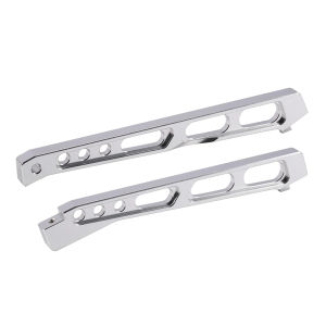 CNC Aluminum Front Rear Chassis Brace Support Mount Set for ARRMA 1/7 MOJAVE 6S BLX 4WD Desert Truck ARA320620 Upgrade Parts
