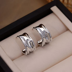 Pianist | Anti-Allergy S925 Silver Irregular Geometry Women Earrings