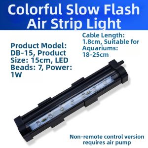 Waterproof Bubble LED Aquarium Light