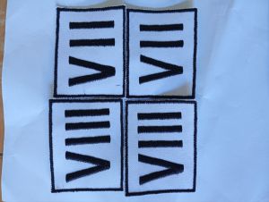 BORDIR PANGKAT KELAS SEKOLAH