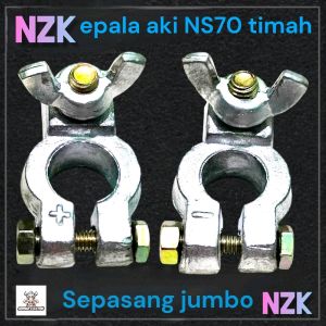 Klem kepala aki N70 timah Jumbo ( set )