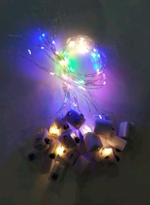 lampu led boneka boba / lampu led bunny hat / lampu led tas