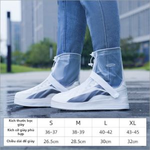 Bao Giày Chống Trượt Không Thấm Nước Bền