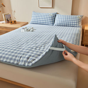 Simple Cotton Mattress Cover for Home Bedroom Student Dormitory Single Tatami Soft Pad Polyester Fiber Non-Washable Medium Firm