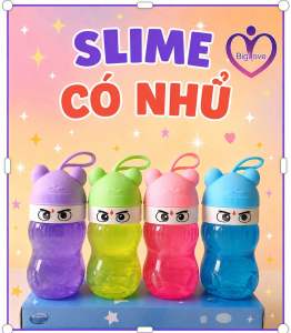 Slime có nhũ – hộp thú mini siêu đáng yêu nhiều màu sắc cho bé tha hồ sáng tạo -BigLove