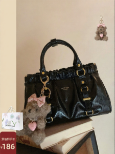 CHIO‘2ND | Retro Pleated Tote Bag Women
