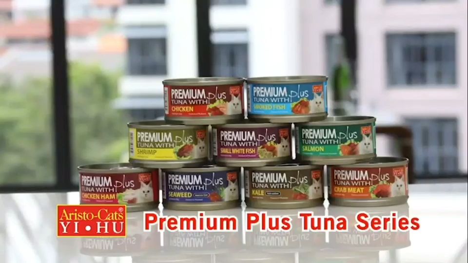 Aristo Cats Premium Plus Tuna Cat Wet Food Chunk meat 猫粮 Makanan Kucing TPF