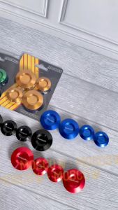 TUTUP RANGKA NINJA 2TAK SS R RR FULL CNC KOIN CAP ALMU CNC TUTUP RANGKA SET KAWASAKI NINJA 2TAK NINJA S NINJA RR NINJA R 2 TAK COIN CAP RANGKA SET KIRI DAN KANAN ( 4pcs ) ORIGINAL MOSCOW PNP KAWASAKI NINJA