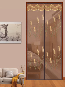 High-End Magnetic Screen Door Curtain Summer Home Use Mosquito Proof Bedroom Partition Curtain European Style DianDa