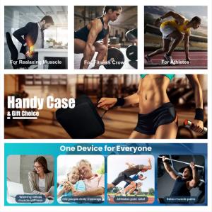 MGOB Multi Function Massage Gun Professional Electric Mini Muscle Massager Relax Muscle Vertebral Massager For Sport Body Fascial Gun Massage Vibrating Device With BAG