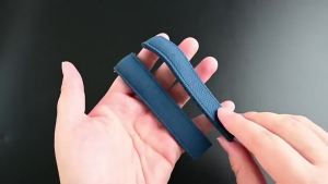 langley | New 20mm 21mm 22mm Curved End CTS FKM Rubber Watch Strap Quick Release Adjustable Folding Buckle Waterproof Universal Bracelets