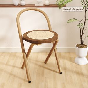 MU FENG ZHI NAN | Ghế Gấp Mây Kiểu Dân Dã Cho Nhà Thiết Kế Đơn Giản Sang Trọng
