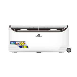 Large Capacity Fishing Cooler Box Ocean Boat Fishing Portable with Wheels Fishing Gear Hard Shell Fishing Box Sea Fishing