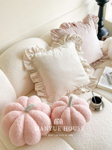 Adorable Pumpkin Patterned Pillow Covers Soft Home Decor Cushion Inserts Living Room Decor Cute Style Mianyou Home Textiles