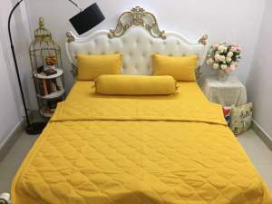 Bộ chăn grap thun lạnh Hàn Quốc   bộ ga thun lạnh