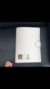 Expanding File Folder Clipboard with Cover Folder Organizer Long Size 8 Pockets 2In1 Office Supplies 38x48.5cm