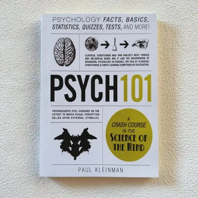 Psych 101: Psychology Facts Basics Statistics Tests and More! by Paul Kleinman (Paperback) English Books