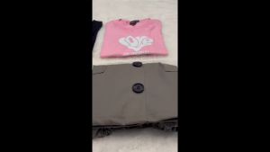 Setelan Rok Pendek Anak Perempuan Model Kancing Bahan Katun Buat Usia 1-10 Tahun