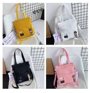 กระเป๋าสะพายข้าง สไตล์เกาหลี กระเป๋าสะพายข้าง สไตล์ญี่ปุ่น ขนาดของ 42 ซม x 15 ซม x 32 ซม