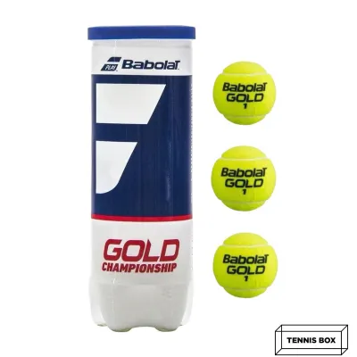ลูกเทนนิส Babolat Gold Championship 3ลูก/หลอด ของแท้ ส่งไว tennis ball