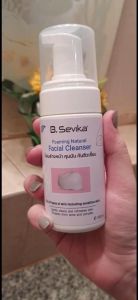 บี. เซวิก้า โฟมมิ่ง เนเจอราล เฟเชี่ยล คลีนเซอร์ โฟมล้างหน้า คุมมัน กันสิวเสี้ยน 100 มล. B. Sevika  Foaming Natural Facial Cleanser 100 ml.