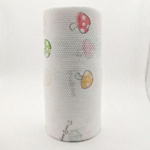 Khăn Lau Nhà Bếp Hai Trong Một Dùng Một Lần Không Dính Dầu Vải Không Dệt Có Thể Giặt Được Khăn Lau Rửa Bát Dùng Một Lần