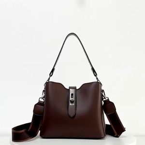 KONOกระเป๋าสะพายข้างแฟชั่นสตรี กระเป๋าถือที่สวยงามประณีต