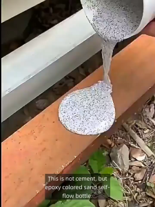 🔥Easily create a marble effect🔥 epoxy sand floor paint epoxy floor paint heavy duty waterproof toilet floor coating paint cat lantai simen epoxy flooring coating epoxy colored sand ipoxy floor paint exposy paint cement Wear Resistant Anti Slip