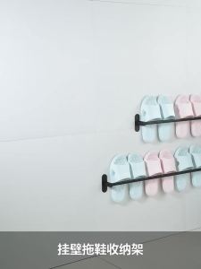 Hole-free Single Rod Towel Rack