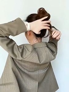 Cột tóc giả búi xoăn lơi bạch tuột dành cho nữ mẫu mới - Phụ kiện RYRY