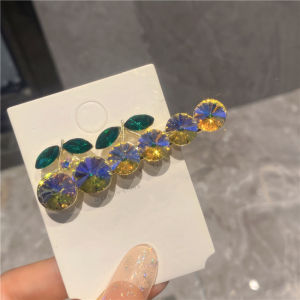 เครื่องประดับผมมงกุฎประดับเพชรสไตล์เกาหลีและญี่ปุ่นสำหรับผู้หญิงที่มีความสง่างามและหวานๆ