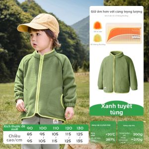 Kocotree | Áo Khoác Lông Cừu Cho Trẻ Em Mặc Mùa Thu