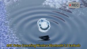 HLstar® 【Buy 1 Get 3 Freebies】T8 Premium Wireless Bluetooth Earphone Colorful With Lanyard/Case/LED HiFi Noise Cancelling TWS Earphon Transparent Earbuds Headset Earfon Touch Control