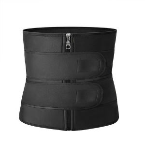 1pc Waist Trainer Slimming Body Shaper Fitness Belt Weight Loss Fat Burning Sport Girdle Sweat Trimmer Workout Shapewear