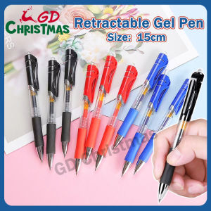1Pcs 0.5mm Carbon Press Gel Pen Black Red Blue Ink Ballpoint Pen for Writing Office School Supplies