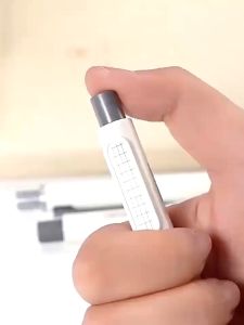 Pencil Eraser Press Retractable Rubber for Drawing Macaron Erasers Correction School Supplies