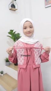 GAMIS ANAK MARYAM TERBARU USIA 3-14 TAHUN