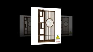 Vách ngăn phòng khách vách ngăn tủ kệ bằng gỗ 4VTK19 - NỘI THẤT LẮP RÁP VIENDONGADV