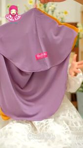 QONITA KIDS - AISHA (0 - 7 th) Hijab Bergo Anak Perempuan syari muslim cantik nyaman Simple kerudung bayi Newborn usia 1 2 3 4 5 6 7 tahun bahan Jersey adem jilbab anak TK Premium