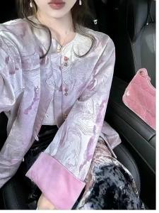 QINGMUZI | Chinese Style Old Money Fashion Womens Outfit
