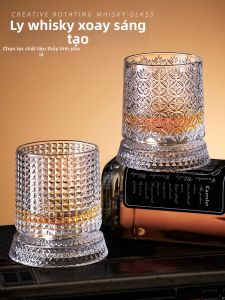 Luxury Flowers | Rotatable Anti-topple Whiskey Glass