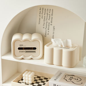 Facial Tissue Box Cover Napkin Holder Organizer Paper Towel Dispenser Container for Bathroom Car